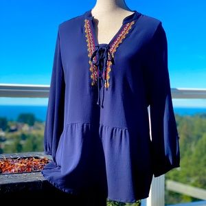 (L) Blouse Tunic Style